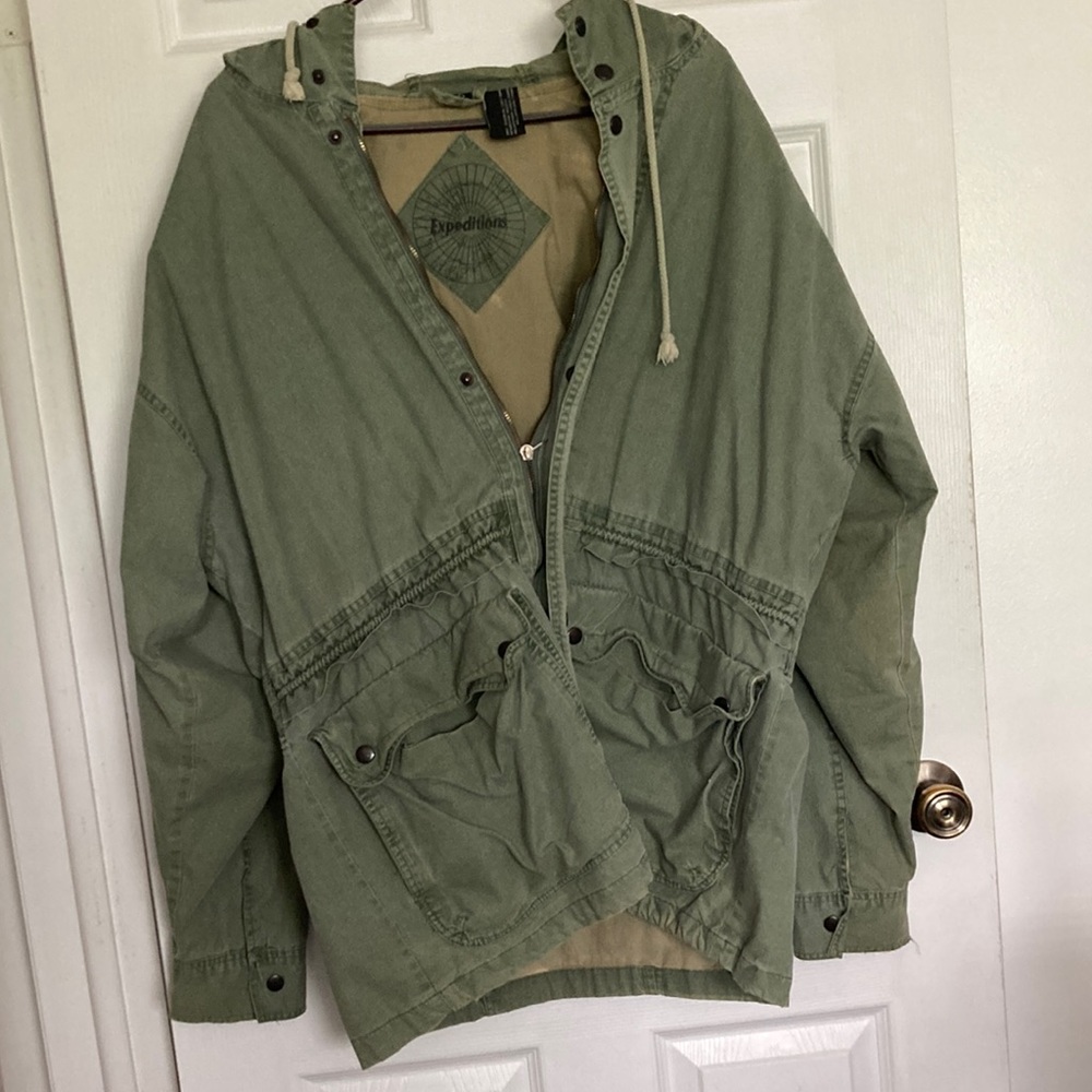 Men’s large camouflage lightweight jacket